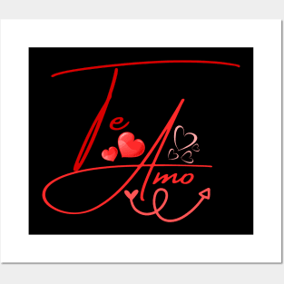 TE-AMO Spanish I LOVE YOU Posters and Art